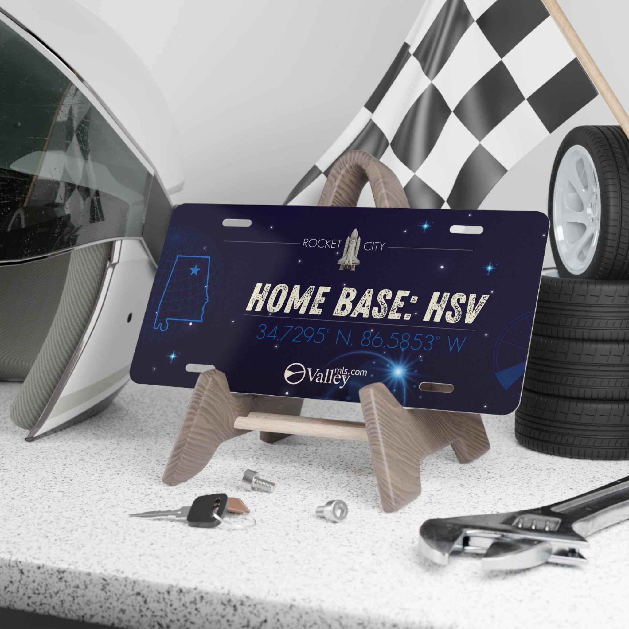 Home Base: HSV Vanity Plate